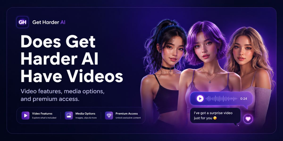 Does Get Harder AI Have Videos