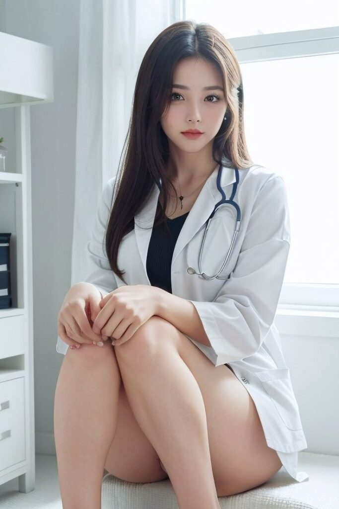 Beautiful Nurse AI Girl Images 18