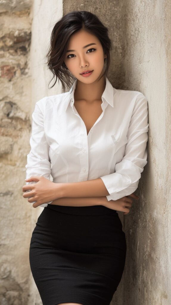 Beautiful Office Lady AI Girl Images 9 Beautiful Office Lady AI Girl Images 8