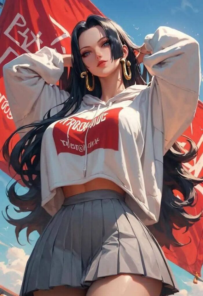 Beautiful One Piece AI Girl AI Art 4 Beautiful One Piece AI Girl AI Art 3