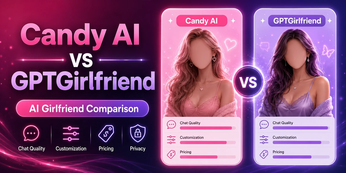 Candy AI vs GPTGirlfriend: Which AI Girlfriend Platform Is Better?