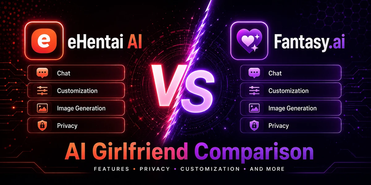 eHentai AI vs Fantasy.ai: Which AI Girlfriend Platform Is Better?