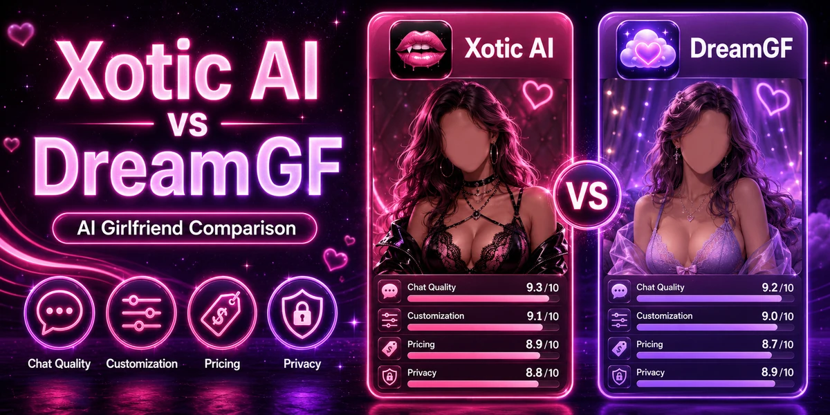 Xotic AI vs DreamGF: Which AI Girlfriend Platform Is Better?